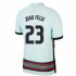 Camisola Portugal JOAO FELIX 23 Equipamento Segundo Euro 2020 Manga Curta